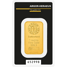 Золотий злиток 1 унц.